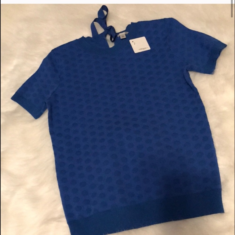 NWOT Halogen Short Sleeve Sweater Size Small